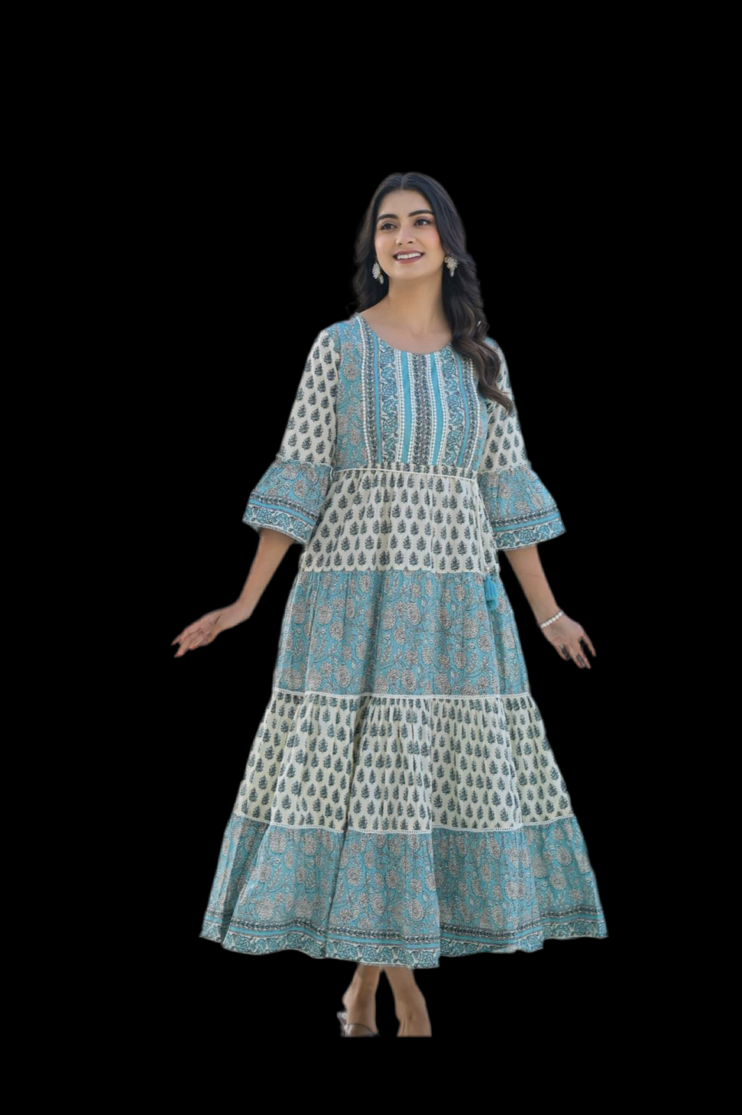 Cotton Ready-to-Wear Dress for Working Women - KAANTAMM