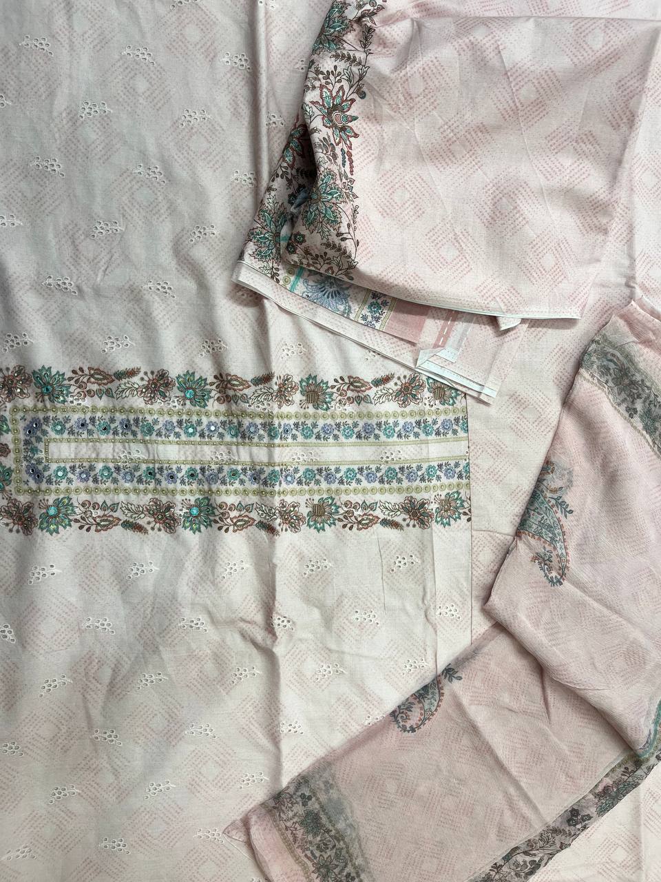 Cotton Lawn Digital Print 3PC Suit - KAANTAMM