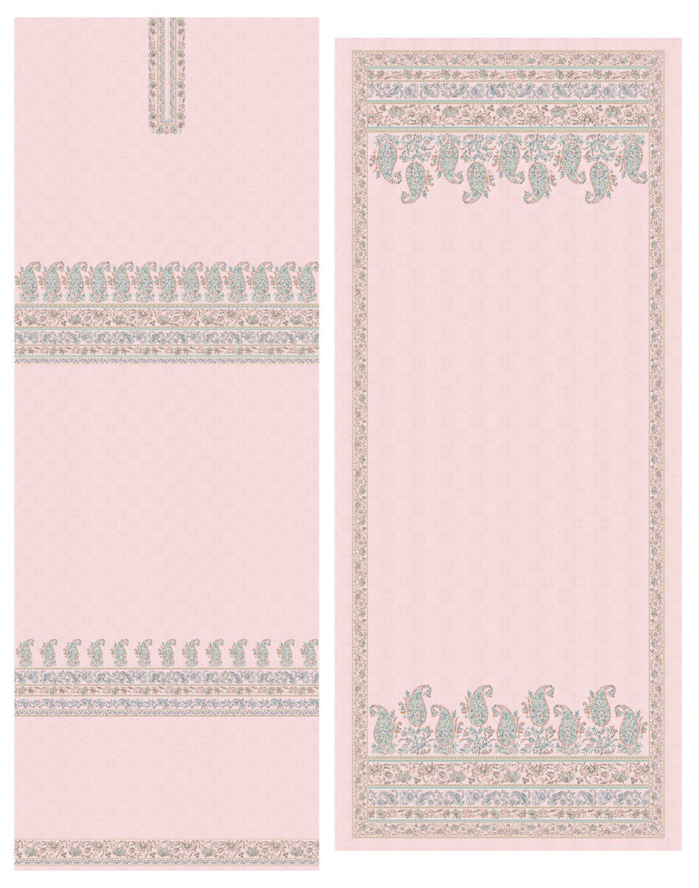 Cotton Lawn Digital Print 3PC Suit - KAANTAMM